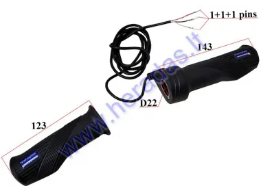 Throttle (handlebar grip) for electric bicycle