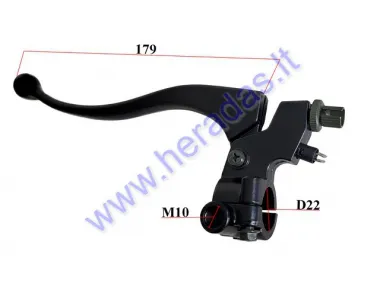 Handle clutch with micro switch left side of motorcycle, quad suitable for ATV Bashan BS