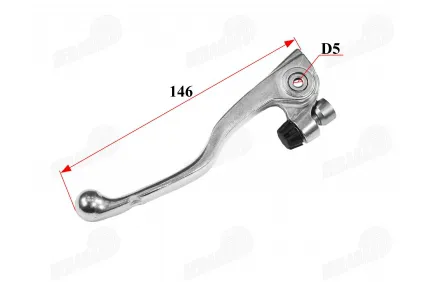 CLUTCH LEVER  VIC-74021 HUSQVARNA FC, FE, FS, TC  KTM EXC, EXC-F, SMR, SX, SX-F, XC-W 125-530 2004-2020  54802031000 54802031000