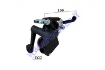 Brake lever/thumb throttle for 50cc quad bike