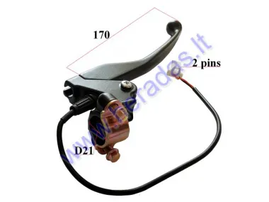 Right side brake lever for electric trike scooter MS03 MS04.