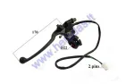 Left side brake lever for electric trike scooter MS03 MS04. With hand brake.