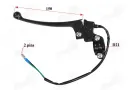 Left brake lever with light micro switch for ATV, motorcycle, scooter, moped L150 fits FLASH50