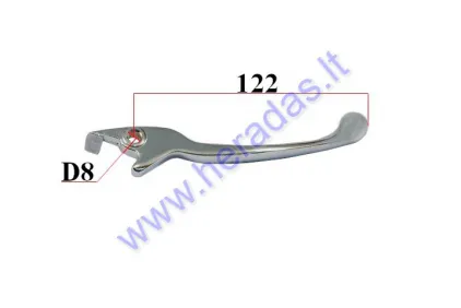 Brake lever for quad bike