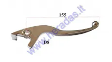 Right brake lever for quad bike