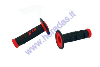 Rubber handlebar grip PROGRIP 791 SOFT TOUCH CROSS DOUBLE DENSITY for motorcycle