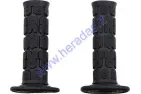 Handles for cross-enduro motorcycle rubber ODI Rogue MX Single Ply Grips for 22 mm handlebar. Black