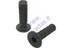 Rubber handlebar grips for motorcycle ODI Ruffian MX Full Waffle Single-Ply Grips 11,4 cm 22 mm Black