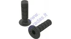 Rubber handlebar grips for motorcycle ODI Ruffian MX Full Waffle Single-Ply Grips 11,4 cm 22 mm Black