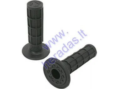 Rubber handlebar grips for motorcycle ODI Ruffian MX Full Waffle Single-Ply Grips 11,4 cm 22 mm Black