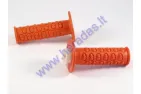 Rubber handlebar grips for motorcycle