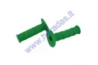Rubber handlebar grips for motorcycle