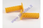 Rubber handlebar grips for motorcycle