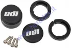 Handle clamp, adapter ODI Lock Jaw Clamps 4pc set for 22mm for steering wheel. Black