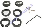 Handle clamp, adapter ODI Lock Jaw Clamps 4pc set for 22mm for steering wheel. Black