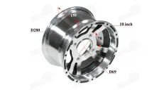 Rim 10 inch for ATV quad bike R10 aluminum