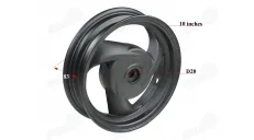Rear rim 10 inches 2.5X10 for scooter FLASH50 RUBI50