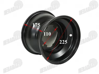 Ratlankis galinis 8 colių ATV keturračio motociklo R8 tinka EGL MOTOR MADIX110, THE125