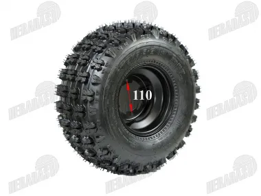 Ratlankis galinis 8 colių ATV keturračio motociklo su padanga 18x9.5-R8  R8 18x9.5-8 tinka EGL MOTOR MADIX110, THE125