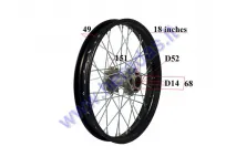 Rear rim 18 inch (18″) for motorcycle  R18