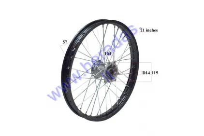 Ratlankis motociklo 21 colio priekinis  R21 ratas