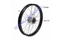 Ratlankis motociklo 21 colio priekinis R21 ratas J1.60x21 Ratlankis motociklo 21 colio priekinis R21 ratas J1.60x21