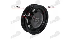 Ratlankis priekinis 8 colių elektrinio  motorolerio triračio R8 tinka PRAKTIK1 EKO, PRAKTIK2 EKO