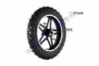 Motociklo ratas, ratlankis su padanga 50cc motociklui 2.50-10   R10