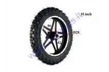 Rim with tyre for 50cc motorcycle  R10