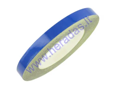 Reflective rim tape 10mmx6 meter length, color neon green