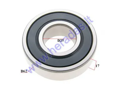 BEARING 25/62/17 25x62x17 FAG 6305-2RS-C3