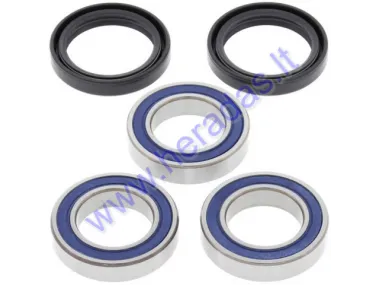 WHEEL BEARING AND SEAL SET REAR HONDA CR, CRF SUZUKI RM-X RM-Z 125/250/450 2000-
