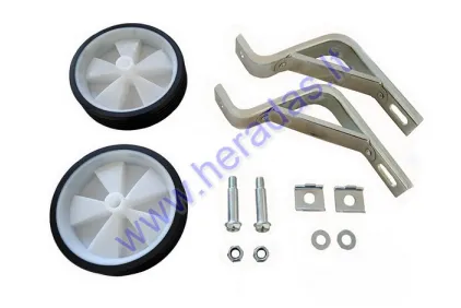 Auxiliary bicycle wheels 16