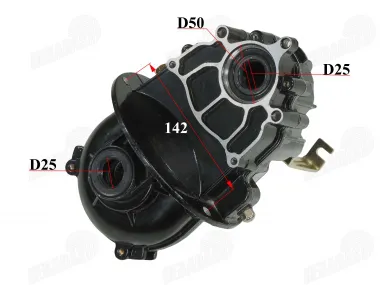 TRANSMISSION GEARBOX (Reducer) for electric cargo tricycle KING BOX 2 JP3900SAV