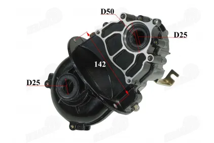TRANSMISSION GEARBOX (Reducer) for electric cargo tricycle KING BOX 2 JP3900SAV