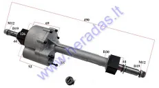 TRANSMISSION GEARBOX reducer of the electric folding quad bike COMFI4 suitable for EB1452 motor