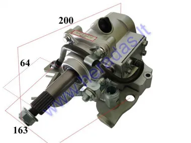 Outer transmission gearbox reducer for 200-300cc quad bike