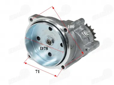 Reduktorius su būgnu keturračio motociklo 50cc T8F 17dantų 47mm Pocket Bike  Pocket ATV