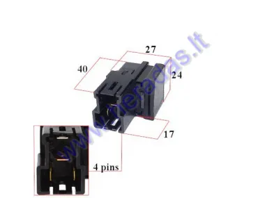 Rėlė KTM 61111057000 CM1A-R-12V-H80