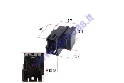 Rėlė KTM 61111057000 CM1A-R-12V-H80