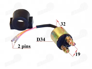 Relay starter for ATV quad bike, motorcycle, moped 150CC 250CC KINGWAY CHOPPER LIFAN LF250-4 253FMN fits CHAMP DELTA, CHAMP MONTANA