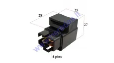 STARTER RELAY FOR MOTOCYCLE, SCOOTER Honda  38501GW2900 Suzuki, Peugeot,Kymco, Gilera, Piaggio, Cagiva