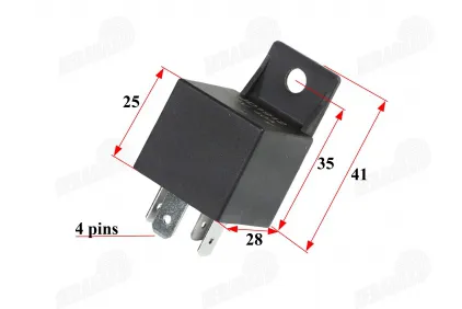 Rėlė starterio motoroleriui 125CC 40A 12V