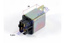 Starter relay for scooter