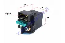 Starter relay for scooter Honda, 30A