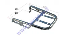 Frame metal rear part of the trunk holder for electric scooter EPICO XZY