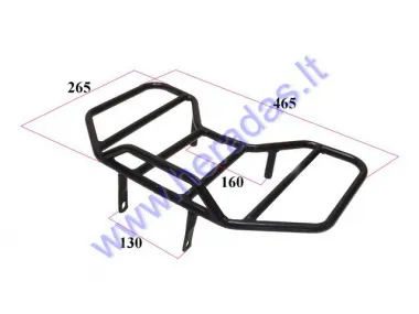 METAL FRAME FOR TRANSPORTING FOR ATV QUAD BIKE