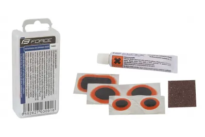 Repair kit for tubes Force 5lopai+klijai