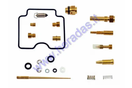 Remontinis komplektas keturračio karbiuratoriui Yamaha Grizzly YFM660 . Adata tinka  ATV SUZUKI LTZ4