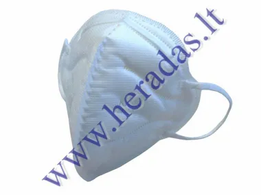 RESPIRATOR, PROTECTIVE MASK WITHOUT VALVE KN95 (FFP2)